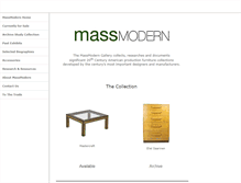 Tablet Screenshot of massmodern.net